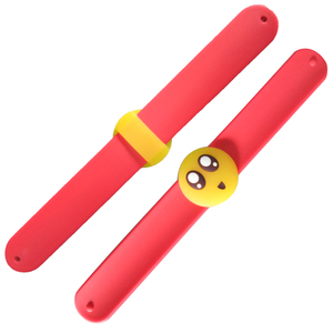 Factory Price printed Snap Band Led Christmas's slap band - Product Image 1