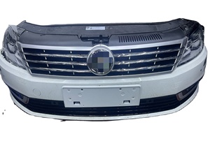 Jc phong cách sợi carbon <span class=keywords><strong>front</strong></span> <span class=keywords><strong>bumper</strong></span> Lip Splitter cho Volkswagen CC sedan 4 cửa 2013-2018 - Product Image 2