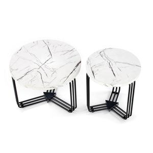 <span class=keywords><strong>Table</strong></span> basse <span class=keywords><strong>ronde</strong></span> moderne 2026 pour salon, style nordique, <span class=keywords><strong>table</strong></span> basse gigogne, vente chaude, mobilier de maison, plateau <span class=keywords><strong>effet</strong></span> <span class=keywords><strong>marbre</strong></span> de luxe - Product Image 3