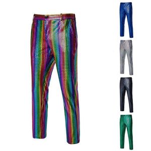 สูททักซิโด้ปักเลื่อม<span class=keywords><strong>2</strong></span>ชิ้นสำหรับผู้ชายแจ็คเก็ตแวววาวกระดุม<span class=keywords><strong>2</strong></span>เม็ดเข้ารูปสำหรับงานพรอม - Product Image 5