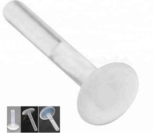 Clair bioflex labret bioplast goujon <span class=keywords><strong>bas</strong></span> bijoux - Product Image 1