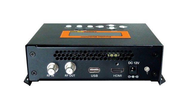 NDS3522 1080P HD Encoder Modulator DVB-C/DVB-T/ATSC/ISDB-T MPEG-4 AVC/H.264 Video MPEG-1 Audio Metal Construction Compact Hotel