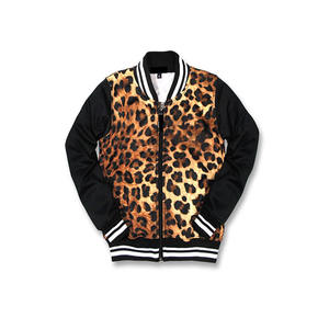 Chaqueta Casual Sublimada Personalizada, Chaqueta Bomber de Moda Invernal, Chaqueta Bomber de Cuero de Lujo para Hombre, Ropa Urbana de Diseñador - Product Image 3