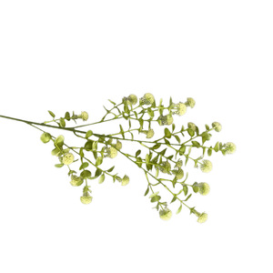 Plante artificielle en bambou, herbe verte, haute simulation, pour décorations extérieures de mariage, branche unique en plastique, persistante - Product Image 5