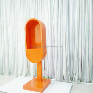 Cabine téléphonique rectangulaire en métal de style classique détachable la plus vendue de Furun pour les fêtes de mariage et les événements nouveauté - Product Image 4