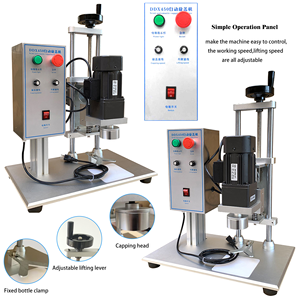 Machine à boucher les bouchons anti-fuite DK-50 |   Contrôle du couple réglable |   Tête de bouchonnage personnalisable pour bouchons à vis anti-fuite pour l'alimentation et les boissons - Product Image 3