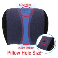 Fauteuil Gonflable de Bondage Sexuel pour Adultes avec Godemichet pour la Masturbation en Couple, Mettant en Scène des Positions Masculines
