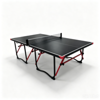 Table de tennis pliable pour l'intérieur et l'extérieur, taille officielle