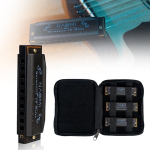 <span class=keywords><strong>Hoodoo</strong></span> Blues - Juego de 3 armónicas diatónicas C D G de 10 orificios con estuche de transporte - Product Image 2