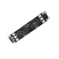 Mini caméra binoculaire USB2.0 avec capteur PS5520, résolution 5MP 2592x1944, double objectif, reconnaissance faciale, détection de visage, profondeur 3D