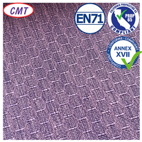 Tissu Oxford en polyester jacquard à motif quadrillé DTY écologique avec certification Prop 65 pour sac de sport, sac d'équipement d'équipe, pochette de stade