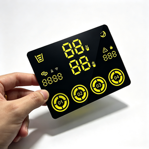 Panel de control OEM para sistema de aire fresco, interruptor de membrana, adhesivo para ventana de visualización, filtro WiFi, bloqueo, PVC, PET, adhesivo. - Product Image 2