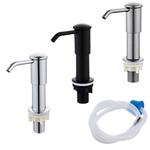 Distributeur automatique de savon Libert K-2 en acier inoxydable 304 de haute qualité, design moderne, robinet à poser sur le comptoir, armoires de cuisine - Product Image 1