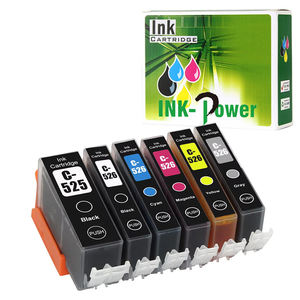 INK-POWER <span class=keywords><strong>525</strong></span> 526, cartucho de tinta de inyección de tinta de color compatible con PGI525 CLI526 para impresora Canon PIXMA MG6150 - Product Image 1