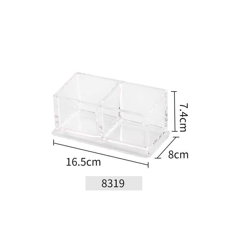 Two-compartment tea bag holder [without toothpick compartment] 8319