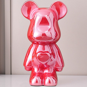 หม้อต้มเงินแบบเรซินใช้ความรุนแรงชุบด้วยไฟฟ้าใช้สำหรับห้องนั่งเล่นตู้ทีวีตกแต่งระเบียงงานหัตถกรรมทำจากเรซิน - Product Image 4