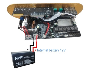 D1000 <span class=keywords><strong>C</strong></span>ông Suất Cao Kênh 2.1 Cho Bluetooth Home Board Khuếch Đại 50W + 50W + 100W USB/TF Hỗ Trợ Kép Mic Đầu Vào Nhôm - Product Image 3