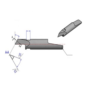 Cuchilla de máquina de corte por ordenador de carburo de tungsteno Z1 Z2 Z3 Z4 Z5 - Product Image 4