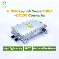 Pengisi Daya Terintegrasi CTS OBC DCDC 3.3kW 6.6kW Pengisi Daya On Board Konverter DC DC Combo untuk Kendaraan Listrik EV