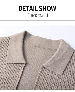 <span class=keywords><strong>Cardigan</strong></span> Autunnale da Uomo 2026: Nuovo Stile Business <span class=keywords><strong>alla</strong></span> <span class=keywords><strong>Moda</strong></span>, Lavorato a Maglia, Manica Regolare, Personalizzabile, Vendita all'Ingrosso - Product Image 6