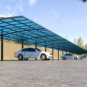 Morfern Design Metal Carport con 2 postes para <span class=keywords><strong>Carparking</strong></span> In Yard Villa Hotel Carport - Product Image 5