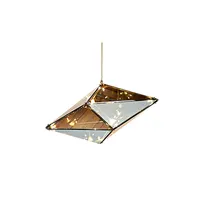 Новая мода, Лучшая Скидка, Oem Odm, роскошный минималистичный Золотой кухонный подвесной светильник, английский