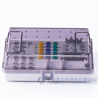 Chine Boîte de désinfection en plastique Surg d'implant dentaire sur mesure Boîte de désinfection d'hystéroscope