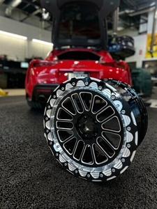 Ruedas Monoblock Beadlock Forjadas <span class=keywords><strong>FHJ</strong></span> Nuevas Pintadas y Personalizadas 5x120/5x112/5x114.3 para Chevrolet Corvette C8 Stingray y para - Product Image 3