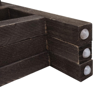 Étagères à plantes en bois durables et écologiques, pliables, de style contemporain, avec un design traditionnel pour l'affichage des plantes de jardin - Product Image 6