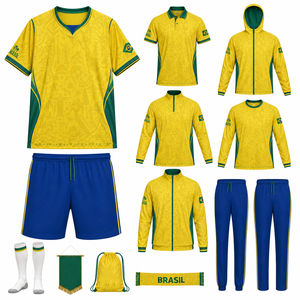 <span class=keywords><strong>Maillot</strong></span> de <span class=keywords><strong>football</strong></span> <span class=keywords><strong>du</strong></span> Brésil 2026 – Version Fan Originale Thaïlande – Prix Abordable – Édition Nationale 26/27 - Product Image 3