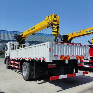 รถเครนติดรถบรรทุกตงเฟิง 4x2 8 ตัน แบบบูมยืดหดได้ ราคาถูก - Product Image 5
