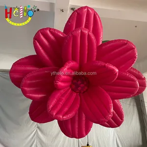 सुंदर डिजाइन inflatable पौधे फूल सजावट खड़े फूल inflatable