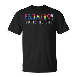 L'égalité LGBT n'offensant personne, t-shirt Pride Human Rights pour hommes, femmes et enfants - Product Image 1