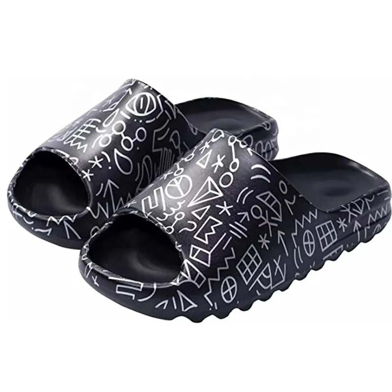 blank slide slippers custom woman cozy colorful rubber slippers arab men luxury designer shoes and slippers chancleta