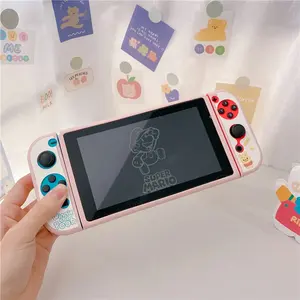 2023 Winnie l'ourson pour boîtier de commutation coque de protection boîtier fendu pour accessoires de commutateur nintendo ns Console TPU Fundas - Product Image 4