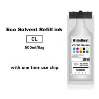 Sac d'encre éco-solvant 500 ml pour imprimante Roland TrueVIS VG3-640 64 pouces avec puce, encre TR2 de haute qualité, vente en gros usine