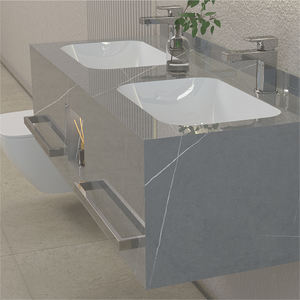 อ่างล้างหน้าแบบติด<span class=keywords><strong>ผนัง</strong></span>พร้อมช่องเก็บของ ขนาด 1200 มม. <span class=keywords><strong>ราคา</strong></span>ส่งถูก ดีไซน์ทันสมัย ผิวมันเงา พร้อมฟังก์ชั่นอั<span class=keywords><strong>จ</strong></span>ฉริยะ - Product Image 1