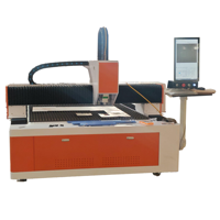 Machine de découpe laser à fibre CNC pour tôles d'acier, modèle 3015F