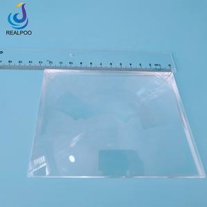 101x123mm FL185 mm 피치 0.3 광학 PMMA 프레넬 렌즈 Led 프레넬 렌즈 - Product Image 3