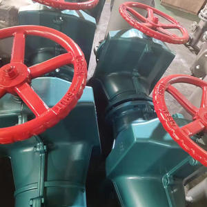 Vanne à pince en fonte d'aluminium résistante à la corrosion Shiteng GJ41X-10 DN100 avec doublure en caoutchouc pour tuyau de contrôle, taille 100 mm - Product Image 2