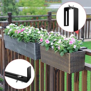 Có thể điều chỉnh planter hộp chân đế cho cửa sổ Hộp trồng, treo Chân đế cho hàng rào Patio vườn ban công - Product Image 4