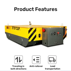 35 Tons Low Voltage Rail Flat Car 10 Tons Ground Rail Car 70 Tons Low Voltage Rail Transport Truck