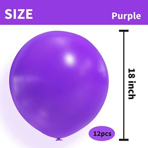 18inch Standard Latex Balloons Single for Birthdays Weddings Baby Show Bridal Home Party Christmas Easter <b>Decorations</b> - Product Image 3