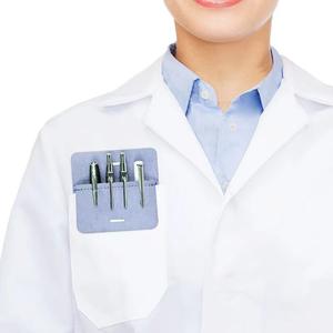 Pocket Soft Leather Pen Holder Case <b>Custom</b> Printed <b>Pencil</b> Bag Pouch for Nurse Doctor Shirts - Product Image 3