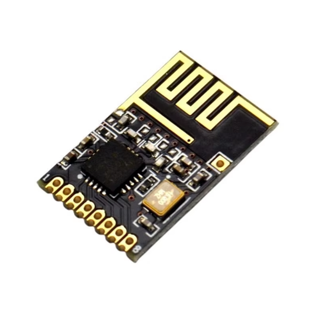 1-10pcs Mini NRF24L01+ 2.4GHz SMD RF Wireless Transceiver Module Mini Power Enhanced Version SMD Receiver Transceiver Board