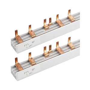 <span class=keywords><strong>Connecteur</strong></span> MCB de <span class=keywords><strong>disjoncteur</strong></span> 100A en cuivre étamé de type PIN et U avec conducteurs 1-5 AWG, >60 contacts pour usage industriel - Product Image 2