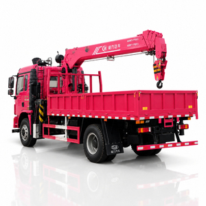 รถบรรทุกติดเครนไฮดรอลิก CLW 8x4 12 ตัน สำหรับขนย้ายวัสดุก่อสร้าง - Product Image 6
