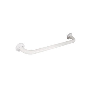 Maniglia di sicurezza dritta bianca da 87 cm per supporto bagno - Product Image 1