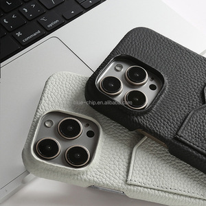 Custodia per telefono personalizzata in vera pelle Yanchentian per <span class=keywords><strong>iPhone</strong></span> 17 16 15 titolare della carta all'ingrosso femminile personalizzabile - Product Image 4