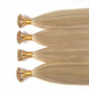 Amygirl Bonded Keratin I-Tip Indian Remy Virgin Human <b>Hair</b> <b>Extensions</b> 9A-12A Grade 10-30 Inch No Shedding - Product Image 1